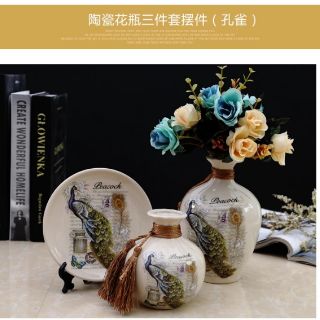 Bộ bình gốm sứ