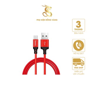 Cáp Hoco X14 sạc nhanh dành cho Lightning - Micro - TypeC cao cấp chính hãng