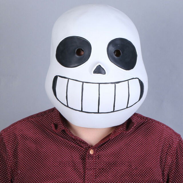 Mặt nạ trùm đầu Undertale Sans Papyrus hóa trang Halloween