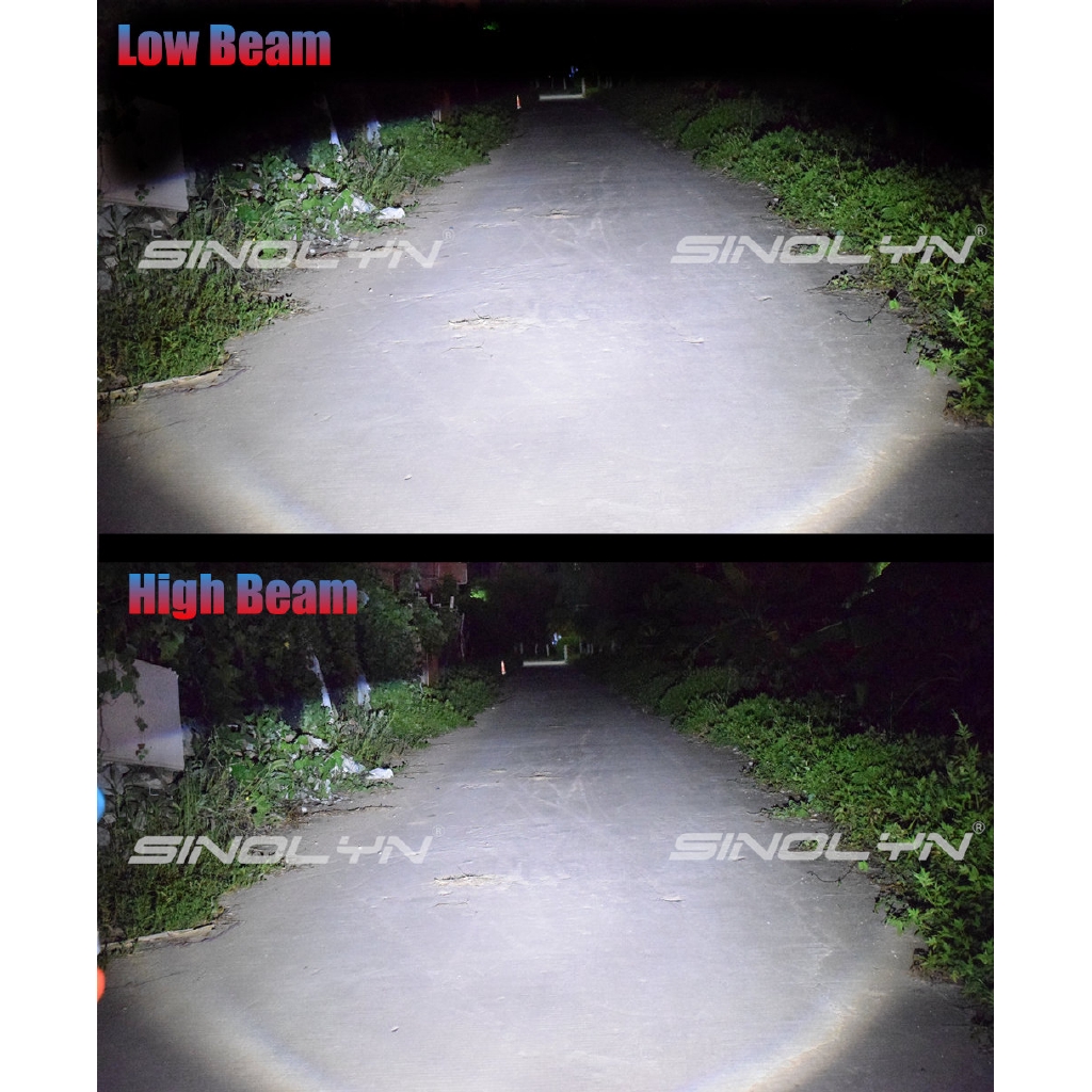 Đèn Pha LED Mini H4 G2 Pro Bi Cho Xe Máy