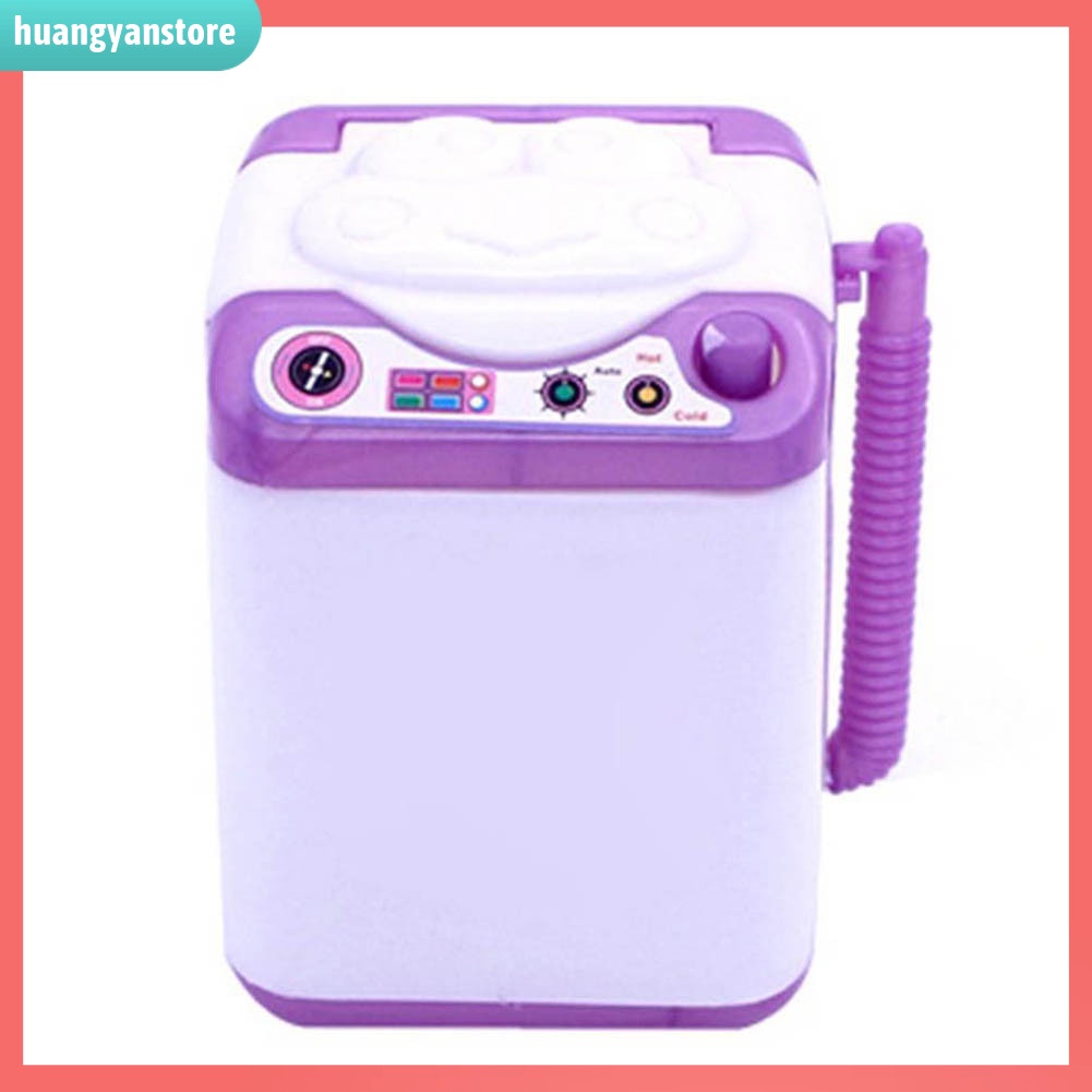 Mô hình máy giặt mini bằng nhựa kích thước 5.6cm x 6cm x 8cm xinh xắn đồ chơi cho bé
