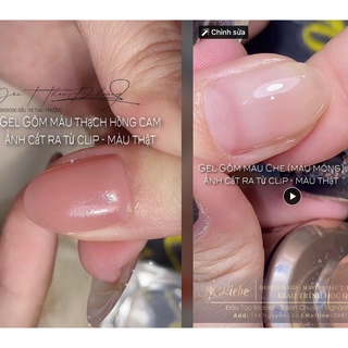 Tuýp Gel Gôm Đắp Móng 60ml