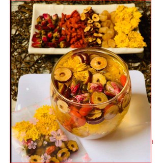 [Freeship+ sales khủng]combo TRÀ DƯỠNG NHAN 15 GÓI 1 HỘP_trà thảo mộcđẹp da chống lão hóa tốt cho sức khỏe