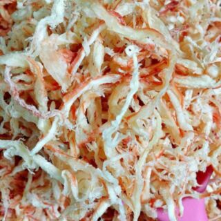 300g Mực Xe Sợi Hấp Nước Dừa