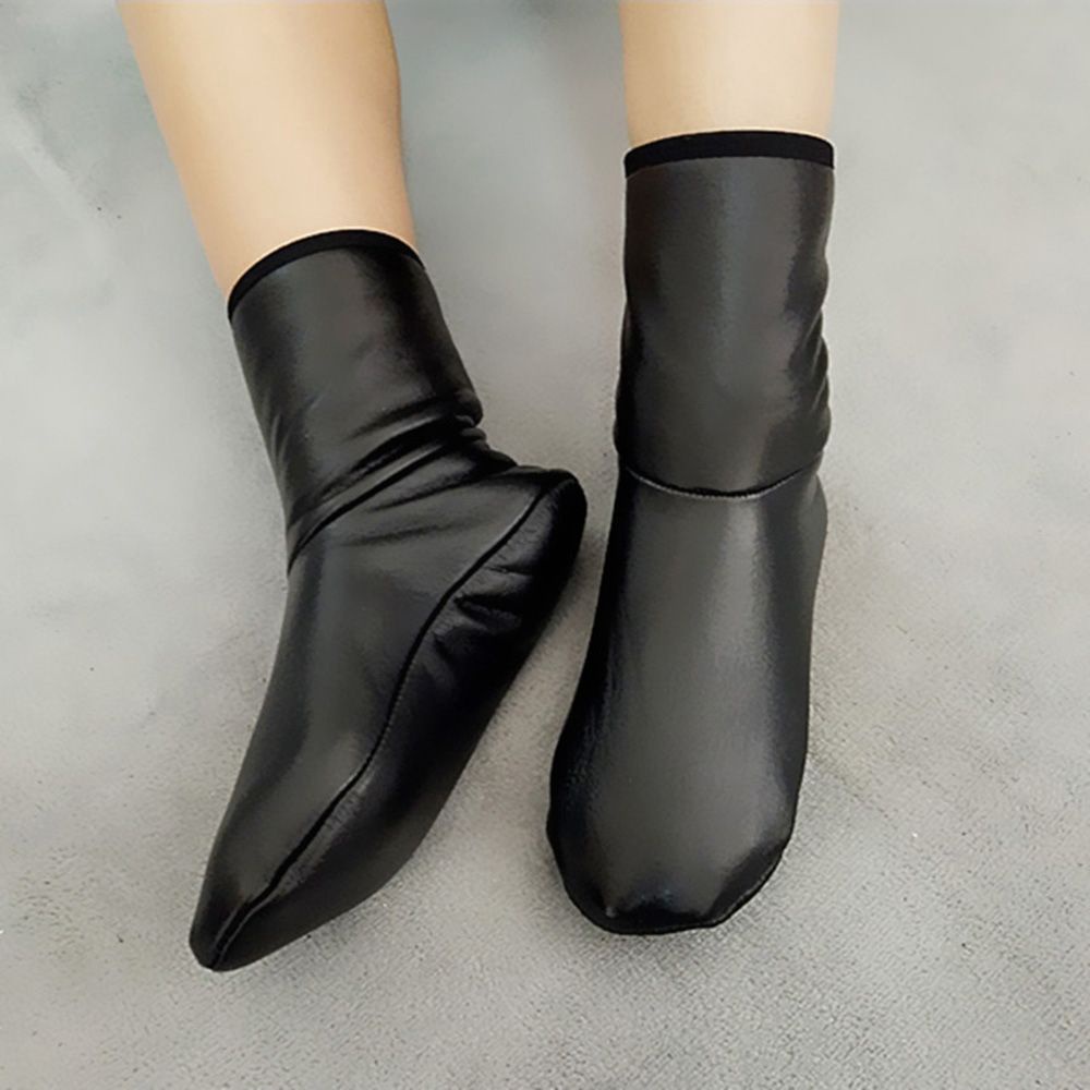 Vớ giữ nhiệt mùa đông bằng da PU và lông cừu san hô giữ ấm chống trượt thoáng khí thoải mái TAYLOR1 cho nam và nữ