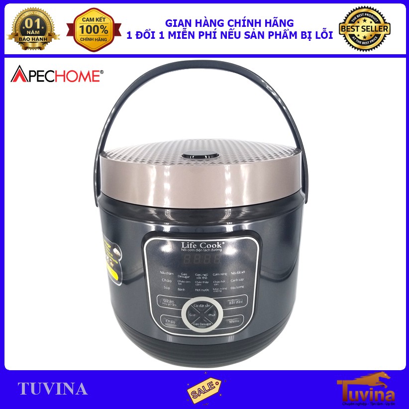 Nồi cơm điện Apechome LC-LS18 1.8L