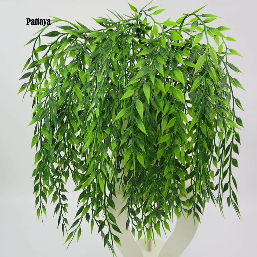 1 Bó Cây Liễu Nhân Tạo Bằng Nhựa Dùng Cho Trang Trí