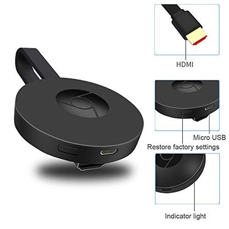 Bộ 2 Đầu Chuyển Đổi Hdmi Dongle Không Dây Wifi Tv | WebRaoVat - webraovat.net.vn