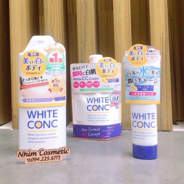 Tắm trắng White ConC