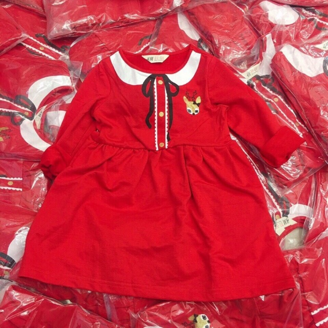 ĐẦM NOEL H&M CHO BÉ TỪ 1-10t (made in Banglades)