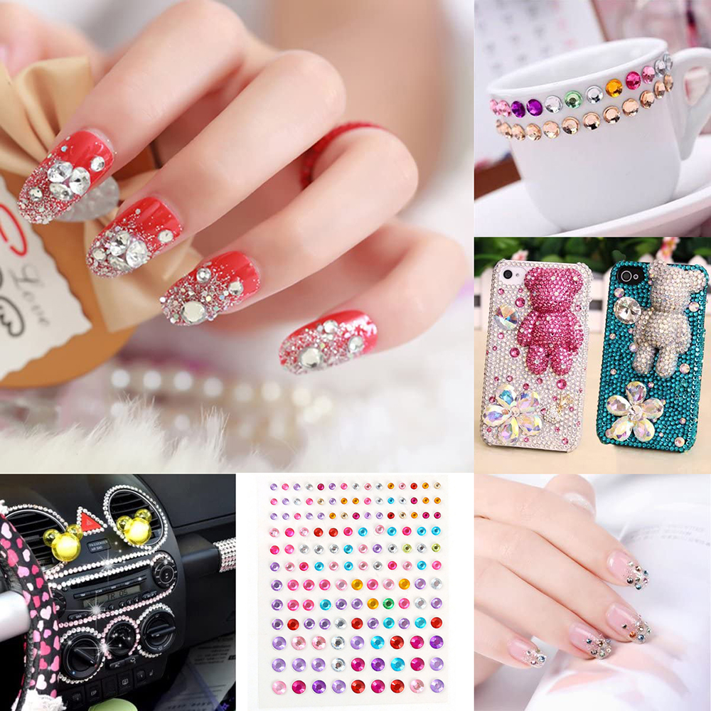 Miếng Dán 3 / 4 / 5 / 6mm Trang Trí Móng Sử Dụng Một Lần Làm Đẹp Chuyên Dụng