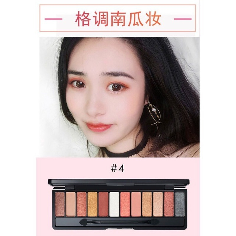 [Hàng mới về] Bảng phấn mắt Lameila màu nhũ và lì trang điểm chống nước  | BigBuy360 - bigbuy360.vn