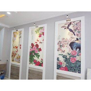 Tranh dán tường 3D Sư tử