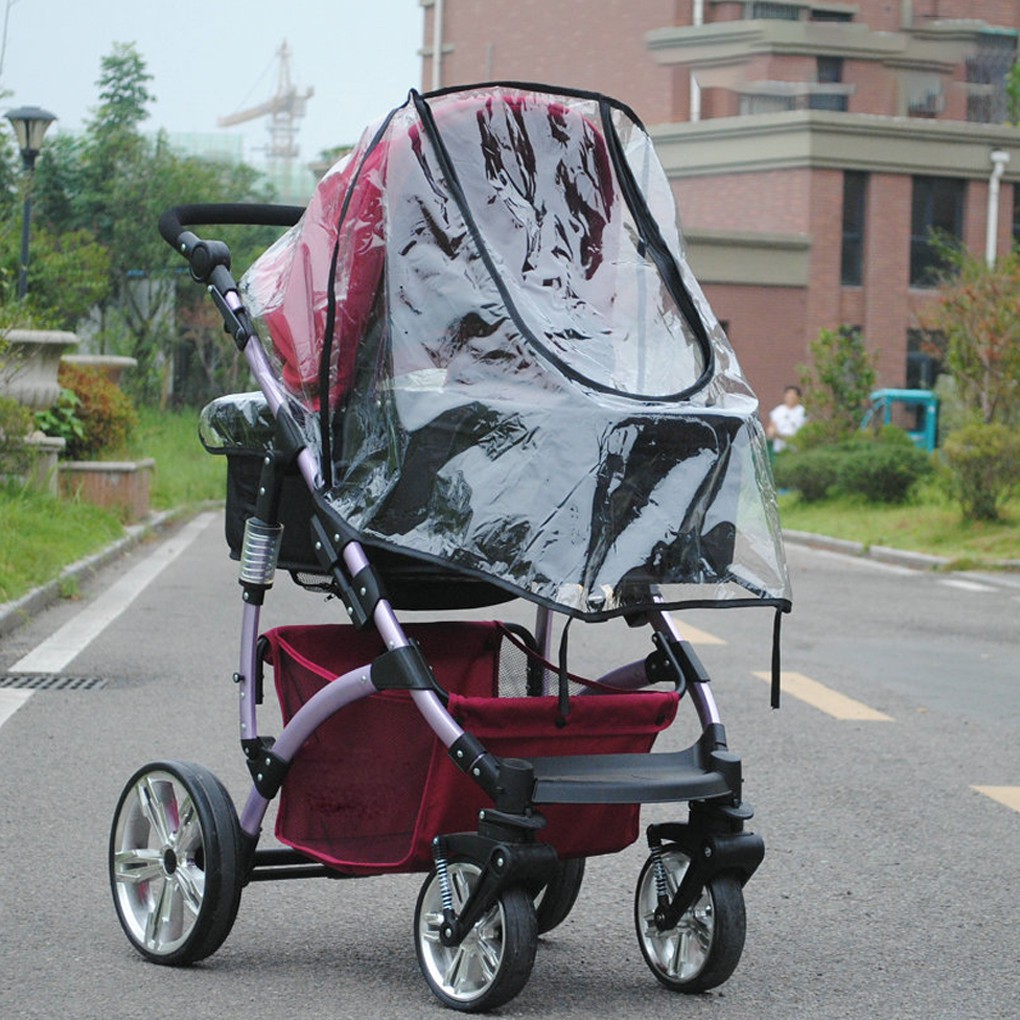 Tấm bạt phủ chống bụi cho xe đẩy em bé