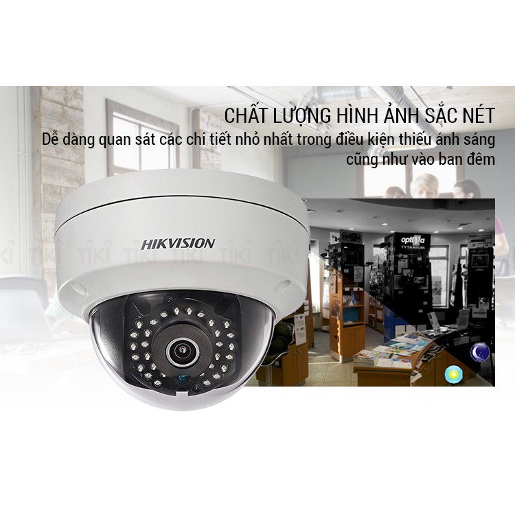 Camera IP Hikvison DS-2CD2121G0-I -- Chính hãng, giá rẻ, bảo hành 24 tháng, 2.0MP sắc nét, bền bỉ