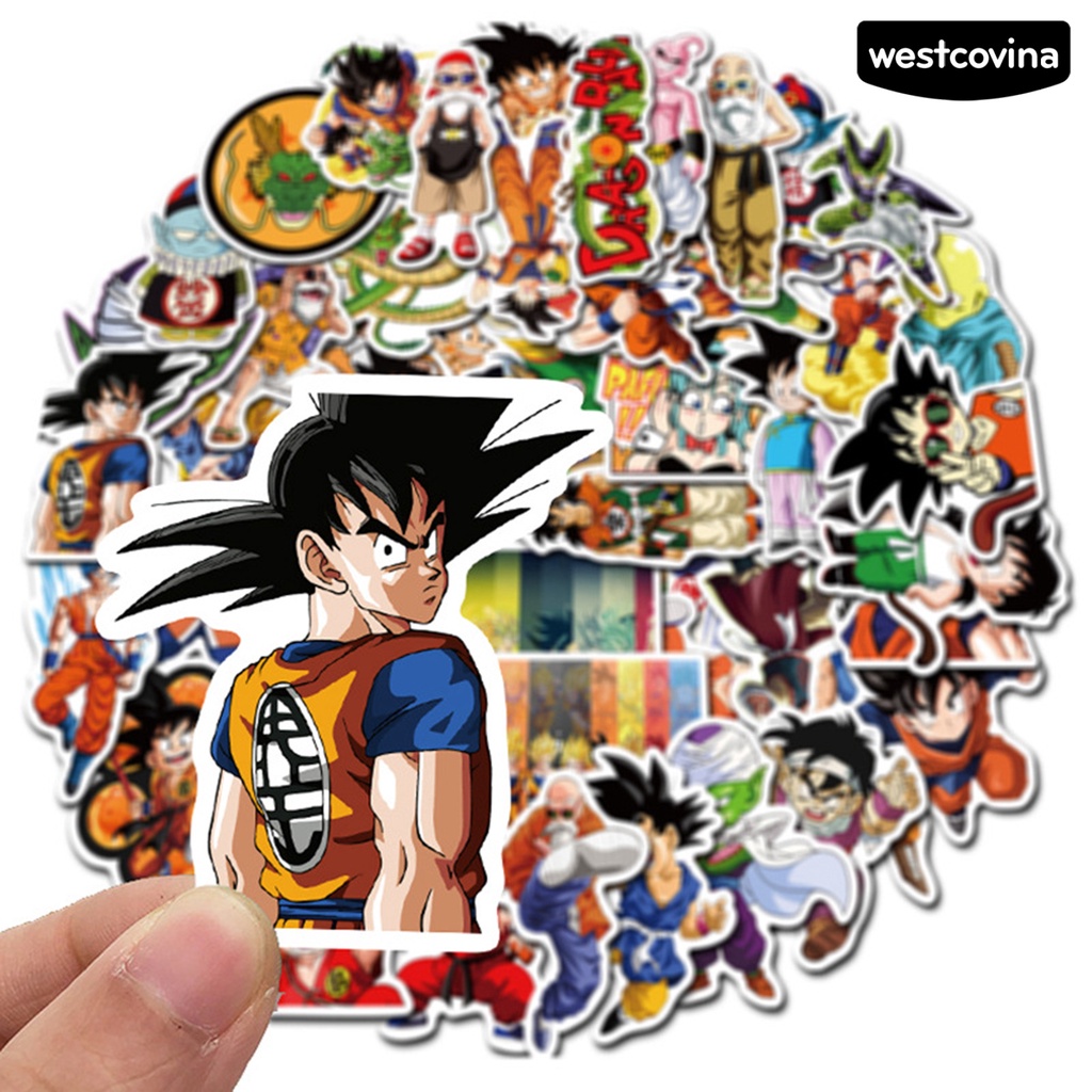 [Hot]✍Sticker Dán Hành Lý Hình Anime Dragon Ball Graffiti Chống Nước