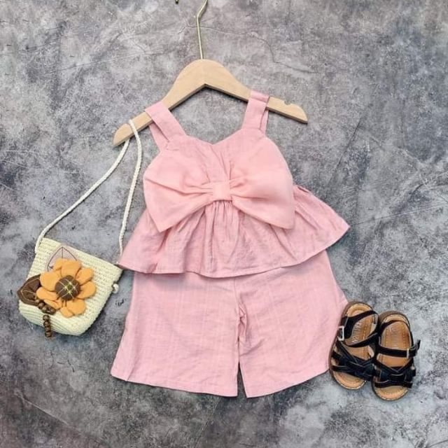 Combo Bộ  Đũi  bé  gái 575.000đ