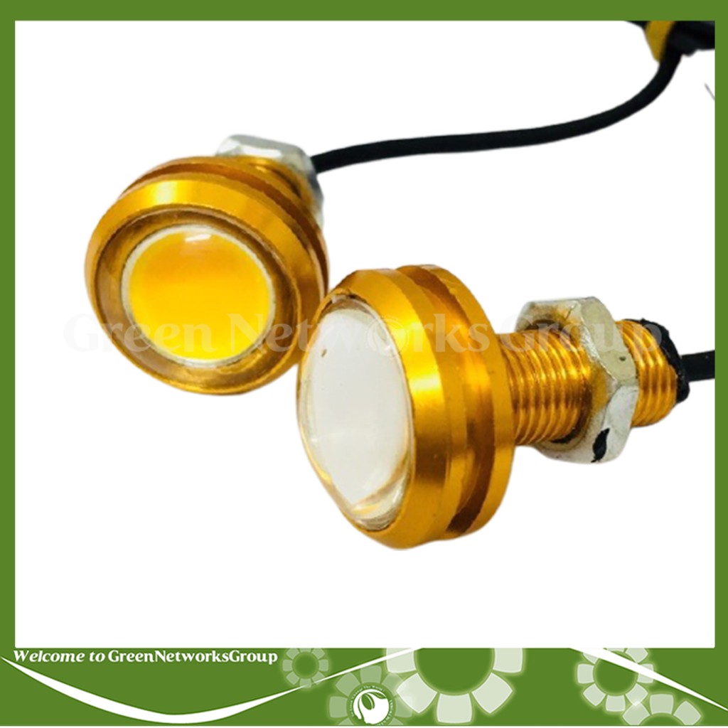 Đèn Xi Nhan Multi Cúc Áo Dùng Cho Tất Cả Các Loại Xe Greennetworks (Một Đôi)