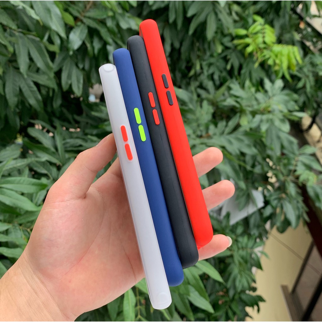 Ốp lưng Realme X2 Pro / Realme X50 / Realme X50 Pro / Realme X2 Phantom Chống Sốc Lưng nhám viền màu cực đẹp | BigBuy360 - bigbuy360.vn