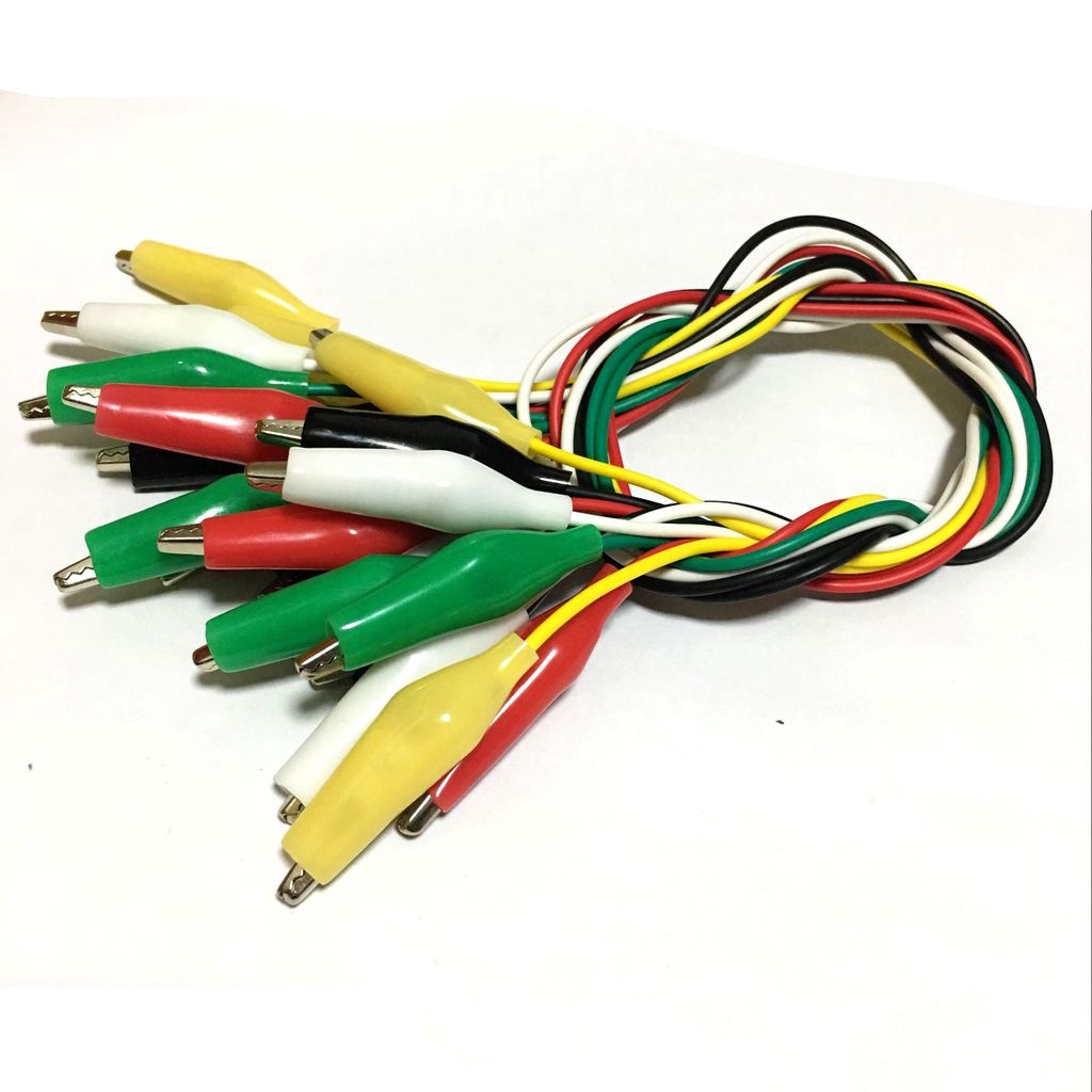 Dây 2 đầu kẹp cá sấu 46cm