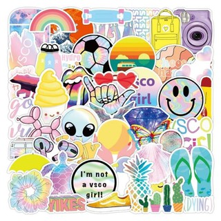 Combo 10/20/30/40/50 Miếng Dán Trang Trí Sticker Trang Trí Sticker Phong Cách Hàn Quốc Dễ Thương