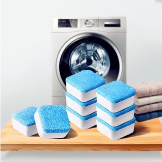 Hộp 12 Viên Tẩy Vệ Sinh Lồng Máy Giặt diệt khuẩn gây mùi hôi trong máy giặt Và Tẩy chất cặn Lồng Máy Giặt Hiệu Quả