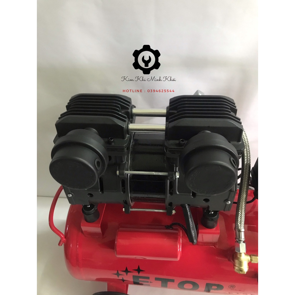 Máy nén khí không dầu ETOP 30L Thái Lan 1200W | Máy nén khí sạch