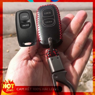 [Da Bò Tự Nhiên] Bao Da Chìa Khóa Xe Ford Everest 2007-2015. Da Bò Nhiều Màu Sắc..