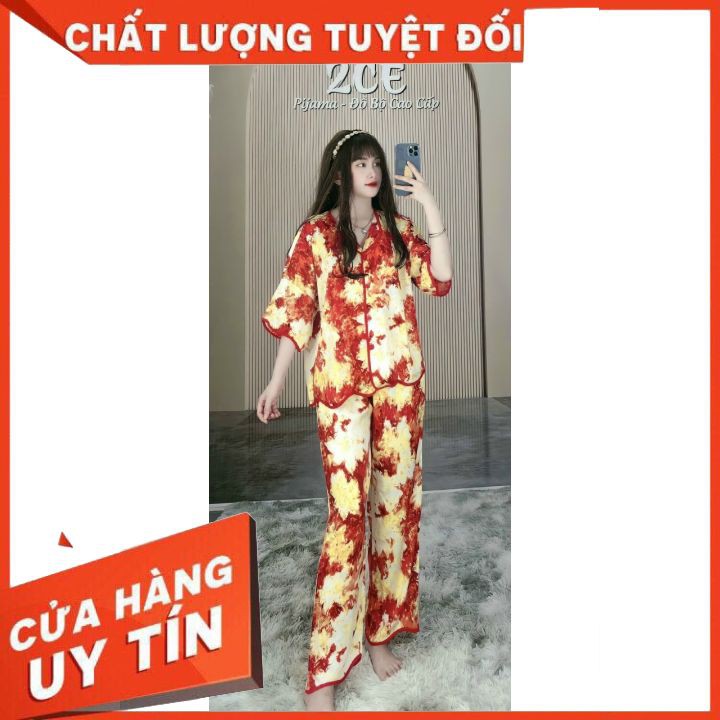 [CHẤT LƯƠNG TUYỆT VỜI] Độ Bộ, Đổ Ngủ, Đồ Mặc Nhà Cao Cấp, Lụa Latin mềm mai, thoáng mát