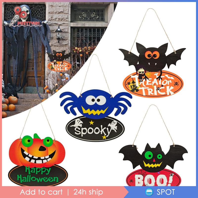 Biển Hiệu Treo Cửa Ra Vào / Cửa Ra Vào / Halloween Prettyia1]