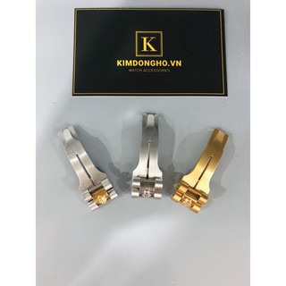 Khoá đồng hồ ROLEX 3 mắt thép không gỉ