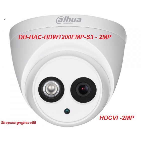 Camera Dahua HAC-HDW1200EMP-S3/HDW1200EMPAS3