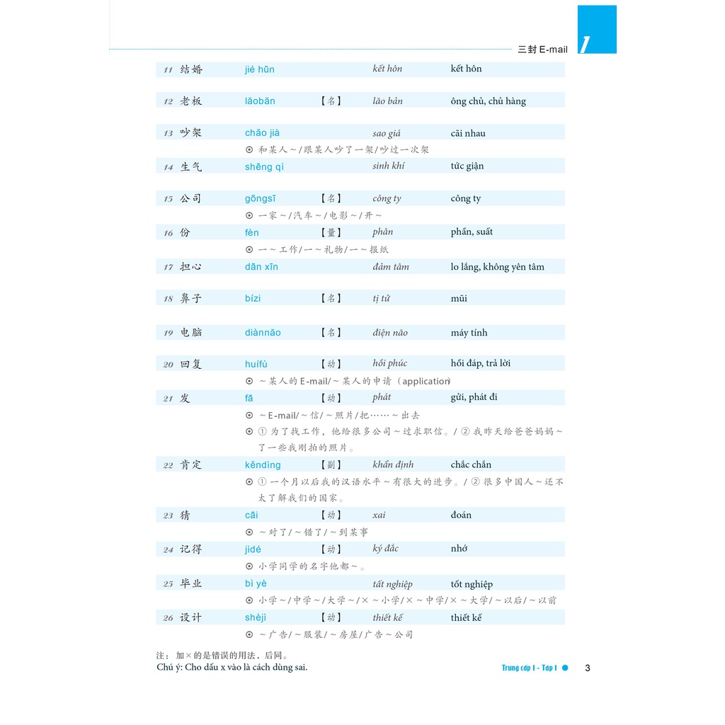 Sách - Giáo trình BOYA trung cấp 1 tập 1  - Phiên bản mới nhất dùng app
