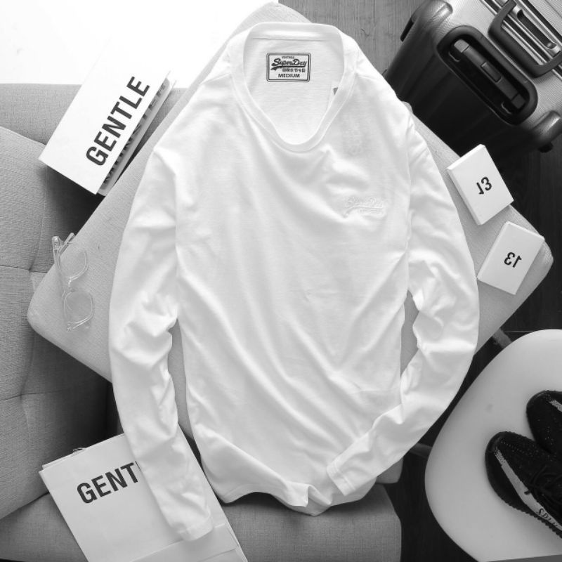 Áo thun nam tay dài cotton mềm