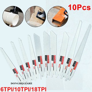 Bộ 10 Lưỡi Cưa Kiếm Đa Năng Gắn Máy Cưa Gỗ Cầm Tay