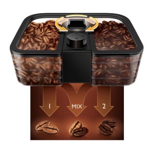 Máy pha cà phê Philips HD7769, tự động xay và pha cafe hạt/bột, Philips Grind and Brew Filter Coffee Maker