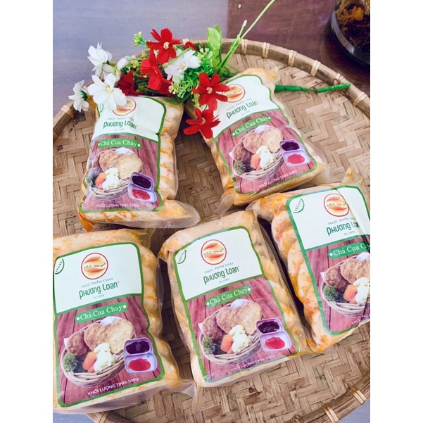 500g CHẢ CUA CHAY PHƯƠNG LOAN/ CHAY TÂM PHÁT/ Chỉ bán HCM