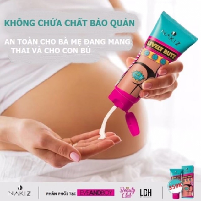 COMBO 2 NAKIZ LIVELY BUTT【CHÍNH HÃNG】 Kem giảm thâm, mụn Mông, Bẹn, Nách, Lưng, Nhũ hoa, Cùi chỏ, Đầu gối .... Thái Lan | BigBuy360 - bigbuy360.vn