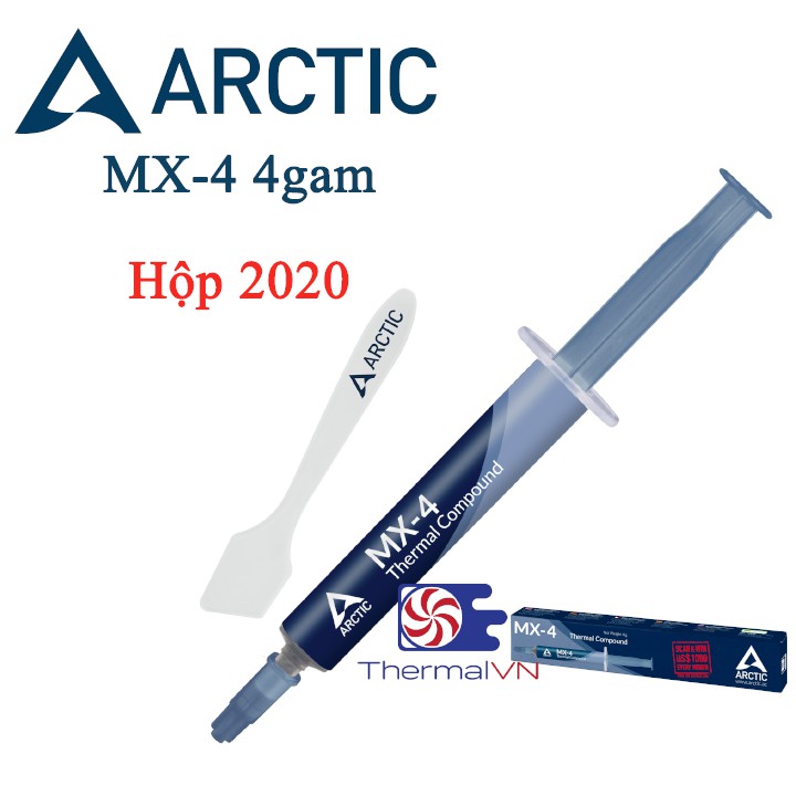 Keo tản nhiệt Arctic MX4 4g - Hiệu năng tốt nhất trong tầm giá