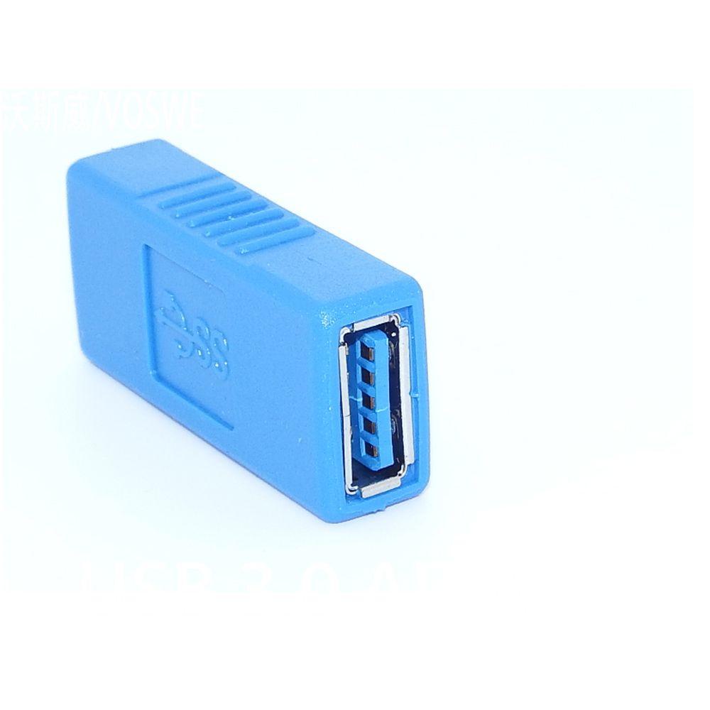 Đầu Nối Chuyển Đổi USB 3.0 F / F Tiêu Chuẩn Màu Xanh Đen