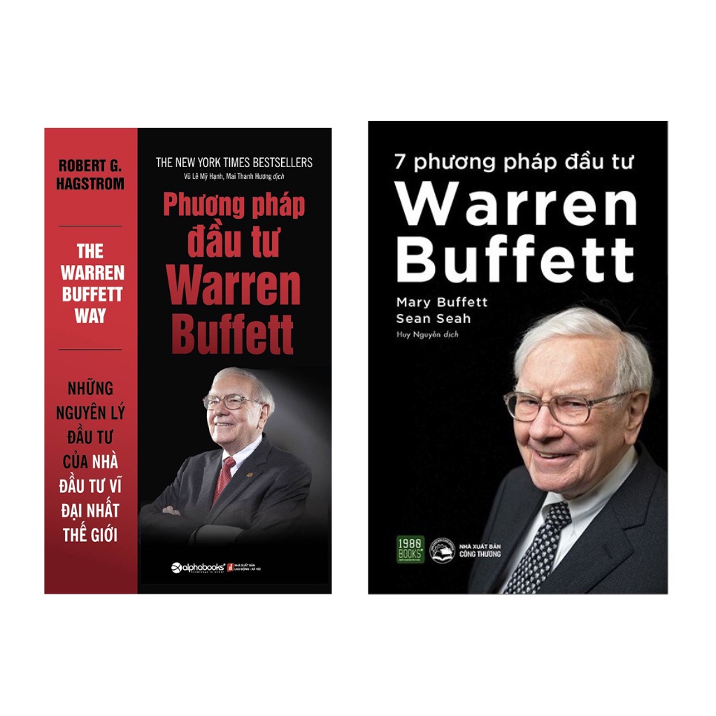 Sách - combo2 : 7 Phương Pháp Đầu Tư Warren Buffet 1980+ Phương pháp đầu tư Warren Buffett Alphabooks