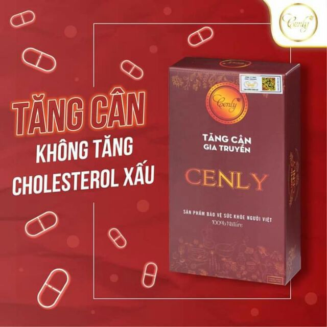 [GẦY LÂU NĂM CŨNG TĂNG] Thảo mộc tăng cân Cenly