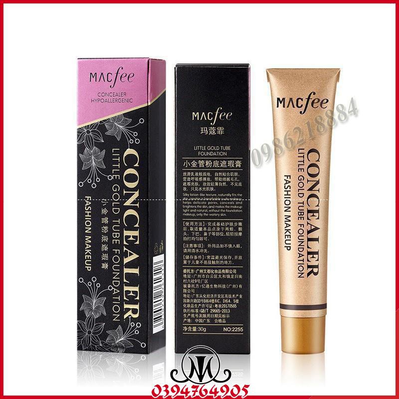 Kem nền che khuyết điểm toàn diện Macfee Concealer Hypoallergenic MO23 | BigBuy360 - bigbuy360.vn