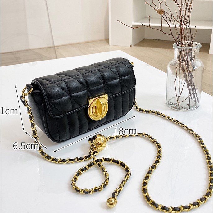 Túi xách nữ đeo chéo phong cách Hàn Quốc chất da mềm mịn tuyệt đẹp Capucha T185