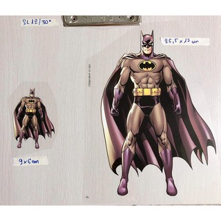 Set 2 sticker hình ủi batman