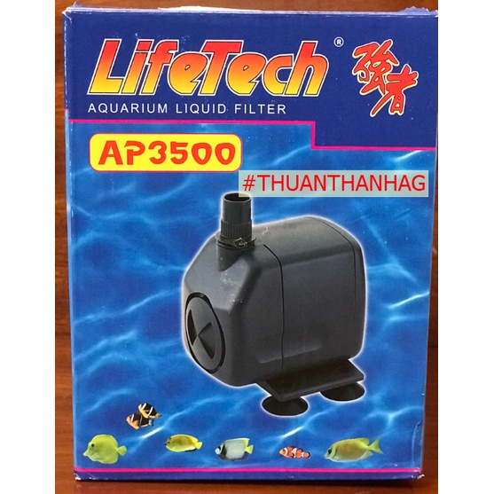 [Ảnh thật] MÁY BƠM CHÌM LIFETECH AP3500 | MÁY BƠM BỂ CÁ, TIỂU CẢNH, HÒN NON BỘ, BƠM QUẠT