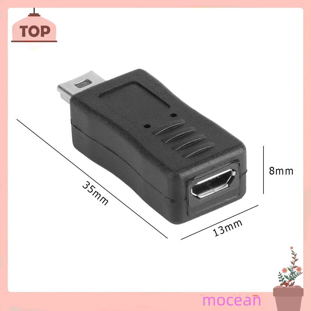 Bộ Chuyển Đổi Mini Usb 5pin Male Sang Micro Usb Female T3 Sang V8