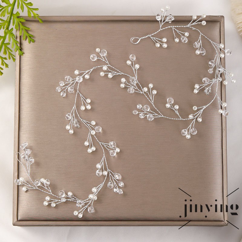 GETNOIVAS Băng đô phối ngọc trai nhân tạo thanh lịch