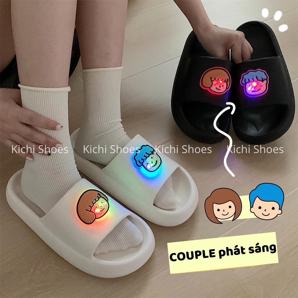 Dép thỏ phát sáng, gấu phát sáng, couple phát sáng dép phát sáng XIXITIAO phong cách ulzzang