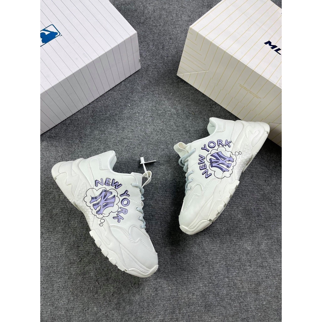 Giày Mlb New york thể thao nữ đủ phụ kiện Full size
